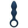  Loveline Plug TEARDROP BALTIC L 12 x 4cm Bleu